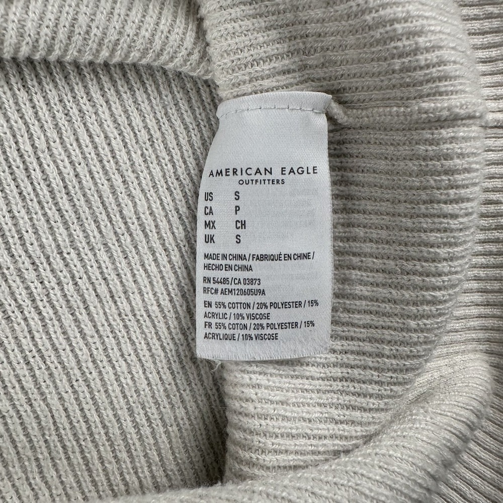 American Eagle Outfitters Women's Cozy Rainbow Stripes Size Small Sweater - Picture 11 of 12